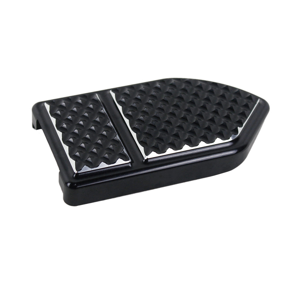 CNC Black Small Brake Pedal Pad Cover for Harley Softail Dyna 86-Later