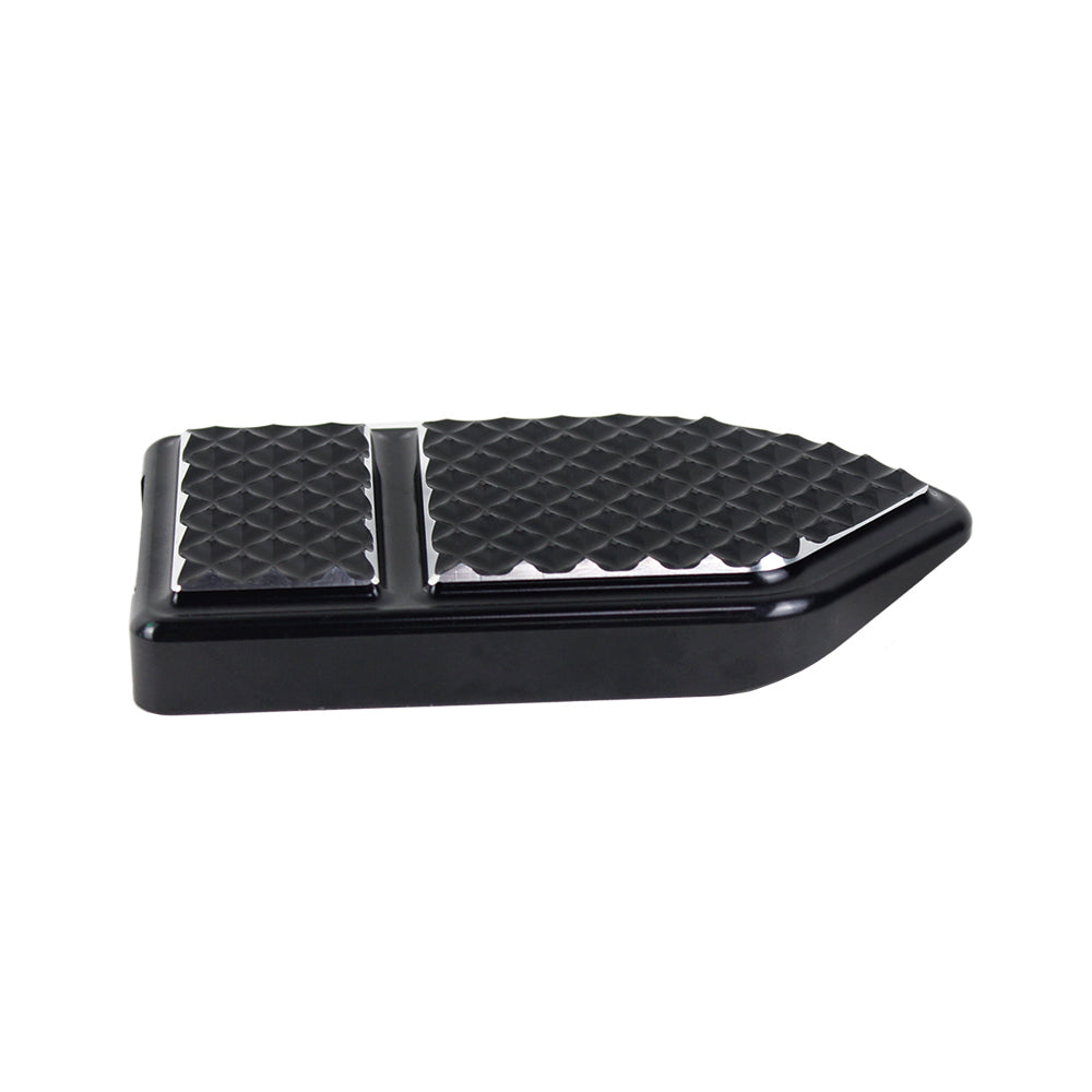 CNC Black Small Brake Pedal Pad Cover for Harley Softail Dyna 86-Later