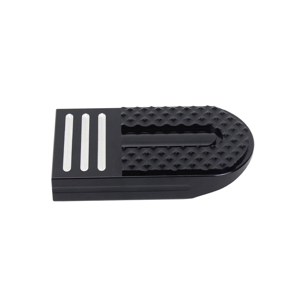 Small Rear Brake Pedal Pad Cover for Harley Softail Dyna - 0