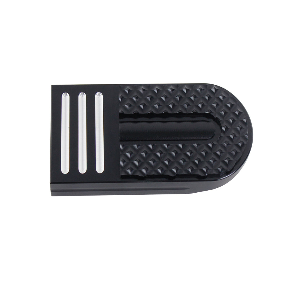 Small Rear Brake Pedal Pad Cover for Harley Softail Dyna