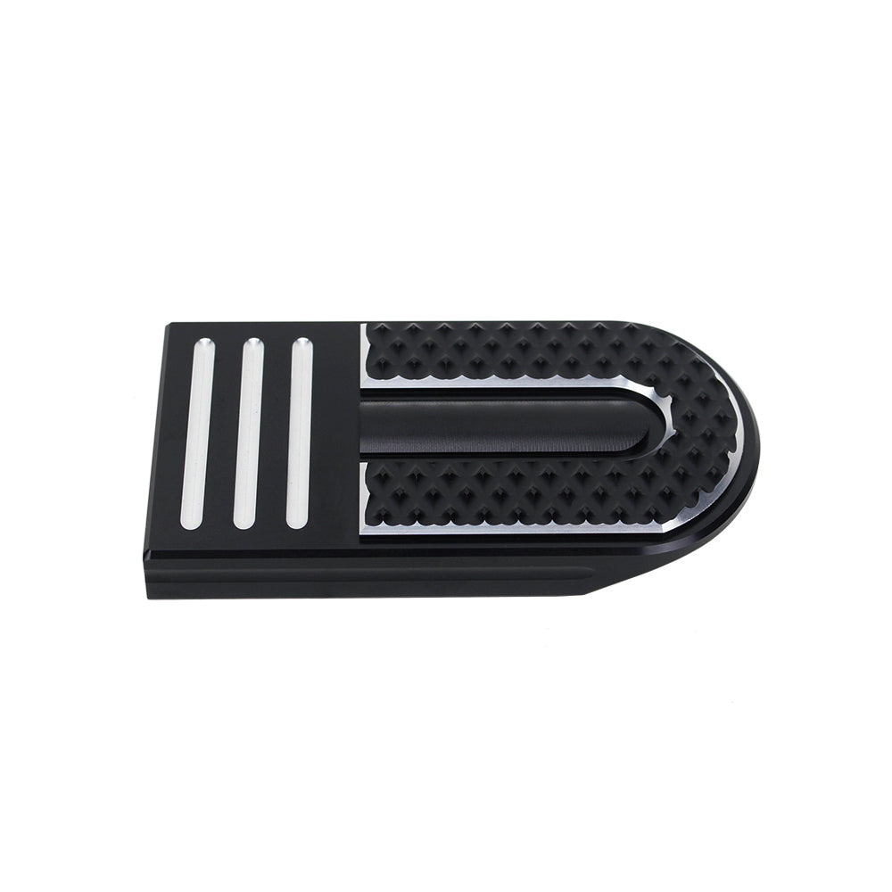  CNC Large Rear Brake Pedal Pad Cover for Harley Dyna Softail Touring and Trike Models