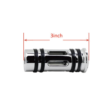 Chrome CNC-Cut Hollow Extended Foot Shift Peg for Harley Davidson all Models - 0