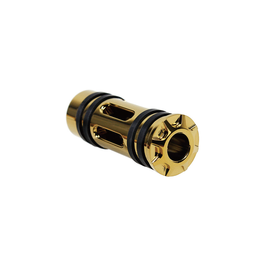 Gold CNC-Cut Hollow Extended Foot Shift Peg for Harley Davidson all Models