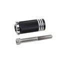 Black CNC-Cut Whirlpool Shift Peg for Harley Davidson all Models-1