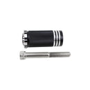 Black CNC-Cut Whirlpool Shift Peg for Harley Davidson all Models-2
