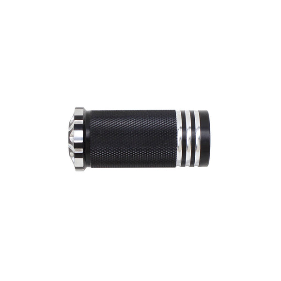 Black CNC-Cut Whirlpool Shift Peg for Harley Davidson all Models