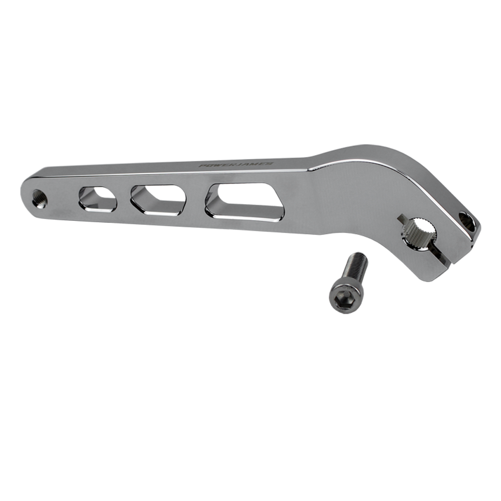 Chrome CNC-Cut Shifter Lever for Harley Dyna 1991-2017