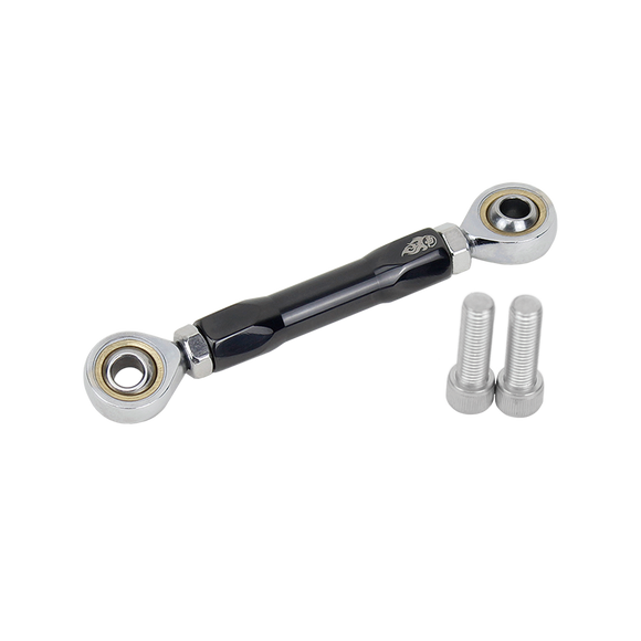 Titanium Black Plated CNC Cut Shifter Mid Control Shift Lever Linkage for Harley Davidson 1984-2017 Dyna