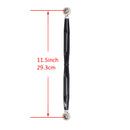 12" Black Shifter Shift Linkage Rods for Harley Softail Touring Dyna Trike Models-4