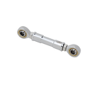 Chrome Mid Control Shift Linkage for Harley Davidson Dyna 1984-2022-1