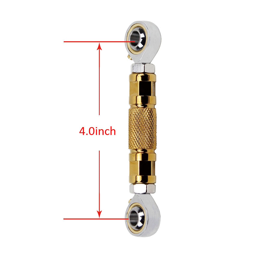 Gold Diamond Mid Control Shift Linkage Rod for Harley Davidson Dyna 1984-2022 