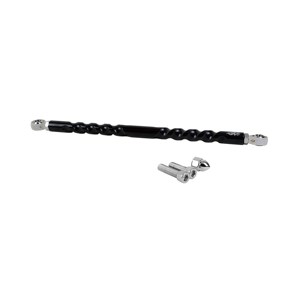 Black Adjustable Drilling Bit Shift Linkage for Harley Davidson Touring Softail 