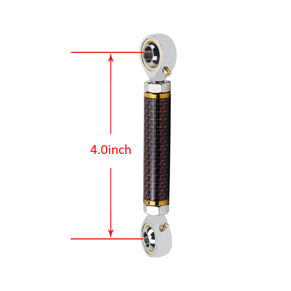 Red Carbon Fiber Mid Control Shift Linkage Rod for Harley Davidson Dyn ...