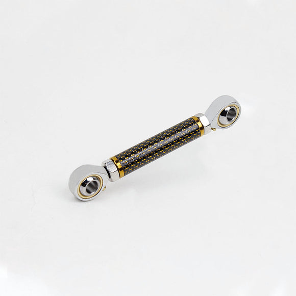 Yellow Carbon Fiber Mid Control Shift Linkage Rod for Harley Davidson Dyna 1984-2022 