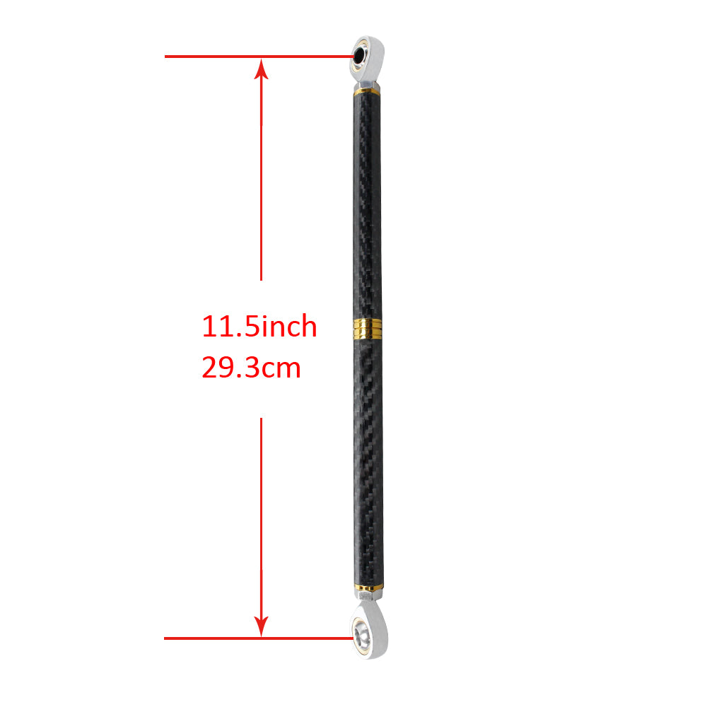 Nunchaku Dense Carbon Fiber Shift gold color Linkage Rod for Harley Davidson Softail Touring