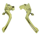 Adjustable Clutch and Brake Controls Kit for Softail 18-later Gold-3