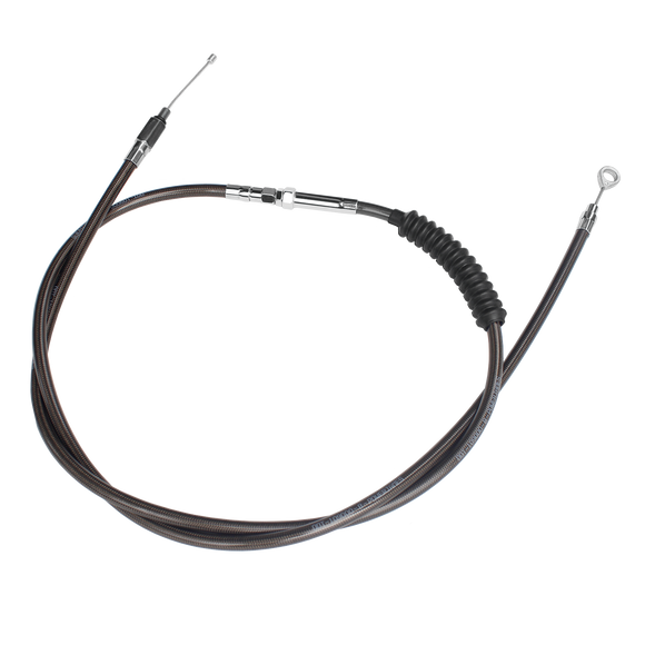 74.8" Smoky Black Clutch Cable for Harley Softail Dyna XL Touring