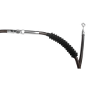 74.8" Smoky Black Clutch Cable for Harley Softail Dyna XL Touring-5