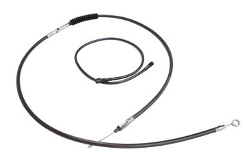 66.9" Smoky Black Braided Clutch Cable