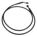 82.7" Smoky Black Braided Hydraulic Clutch Cable for Harley Touring 14-16 Models-2