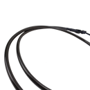 82.7" Smoky Black Braided Hydraulic Clutch Cable for Harley Touring 14-16 Models-5