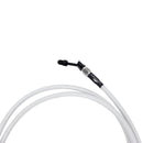 White Silver Pearl 74.8"Hydraulic Clutch Cable for Harley Davidson Touring 14-16 models-1