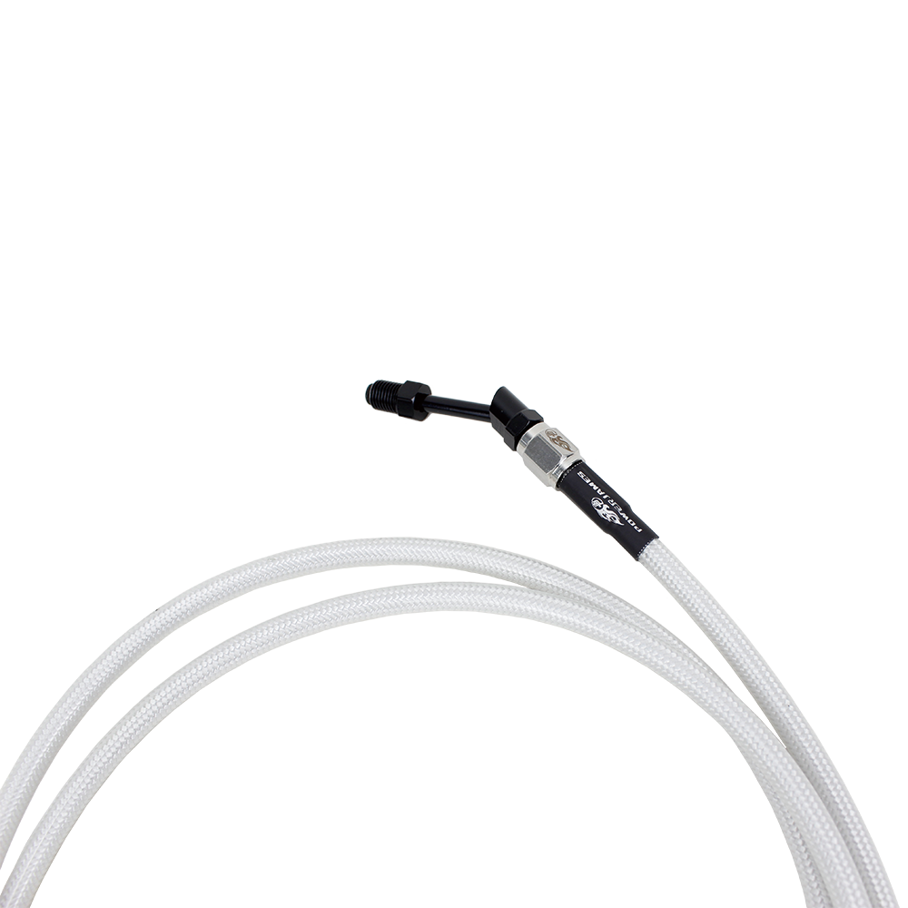 White Silver Pearl Hydraulic Clutch Cable for Harley Davidson Touring 2014-2016 models