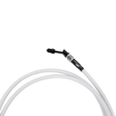 White Silver Pearl Hydraulic Clutch Cable for Harley Davidson Touring 2014-2016 models-1