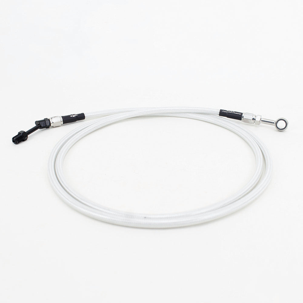 White Silver Pearl Hydraulic Clutch Cable for Harley Davidson Touring 2014-2016 models