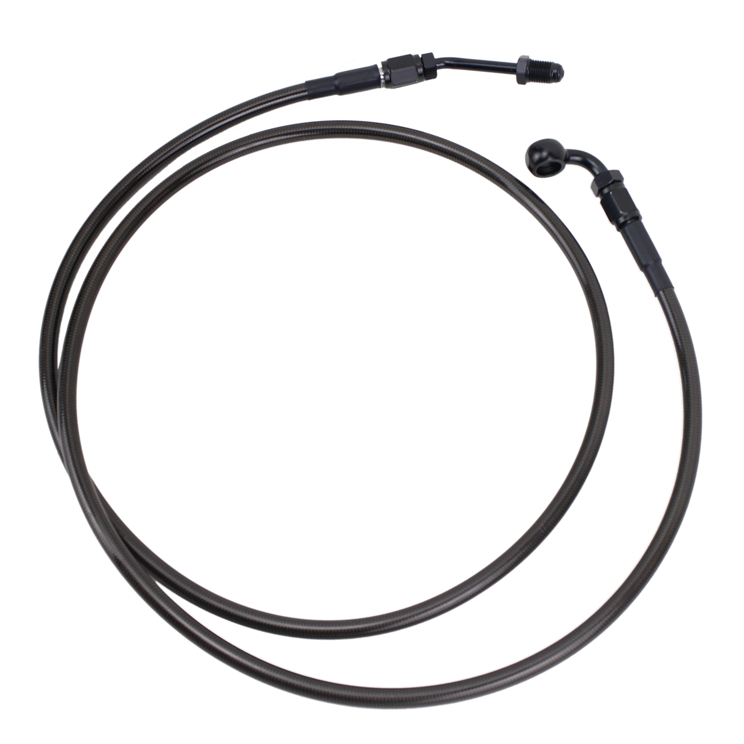 66.9" Smoky Black Hydraulic Clutch Cable for Harley Davidson Touring 17-Later models