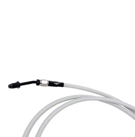 82.7" White Silver Pearl Hydraulic Clutch Cable for Harley Touring 2017-2022 models
