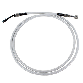82.7" White Silver Pearl Hydraulic Clutch Cable for Harley Touring 2017-2022 models - 0
