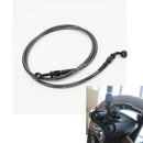 51 1/5"  Black/ Smoked Brake Line-130cm-1