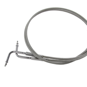 Chrome Idle and Throttle Cable-1.2m - 0