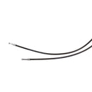 43.3"/ 110cm Smoky Black Pearl Skin Throttle and Idle Cable Set for Harley Davidson V-Twin-2