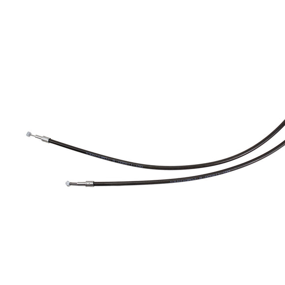 43.3"/ 110cm Smoky Black Pearl Skin Throttle and Idle Cable Set for Harley Davidson V-Twin