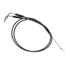 47.2"/ 120cm Smoky Black Pearl Skin Throttle and Idle Cable Set for Harley Davidson V-Twin-5
