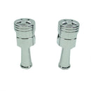 Piston Design -1.0" Risers Kit -4.3" Height- Chrome-1