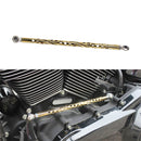 CNC Gear Shift Linkage Shifter Rod For 1986-Later Harley Touring Titanium Gold-1