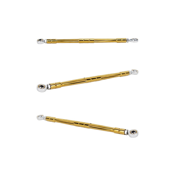 Gold Shifter Shift Linkage for Harley Davidson 86-Later Softail, Touring and Trike Models