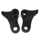 Black Lowering Rear Shock Bracket Kit for 06-17 Dyna-6