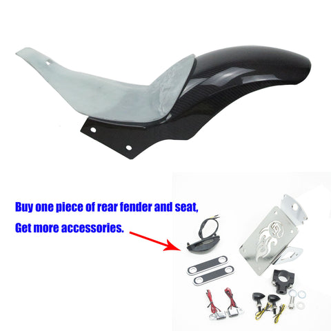 Carbon Fiber 240 Rear Fender for Breakout Fat Boy 2018 Later,packing with license plate