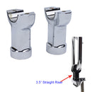 3 1/2" Height Straight Risers for Breakout  Chrome-4