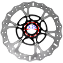 14.0" Black Front Brake Rotor for Touring-6 Spokes-2