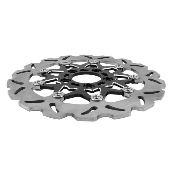 11.5" Black Rear Brake Rotor- 9 Spokes