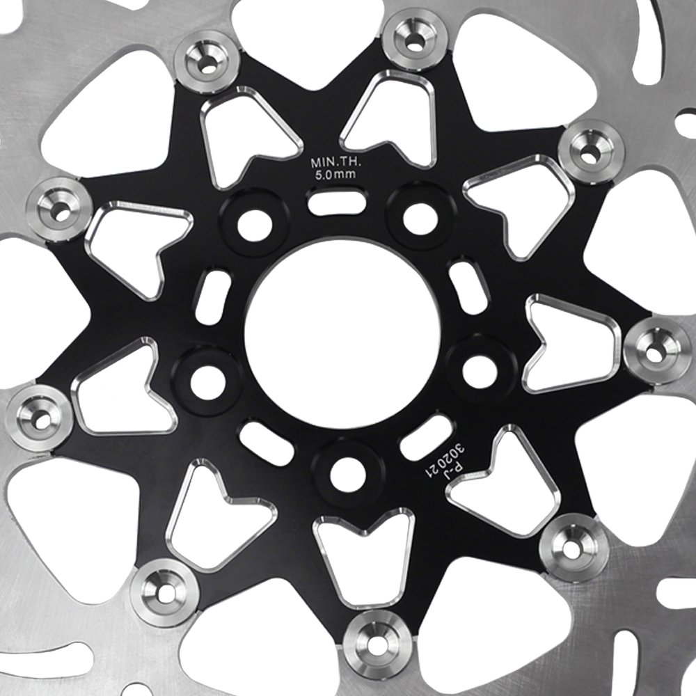 11.5" Black Rear Brake Rotor