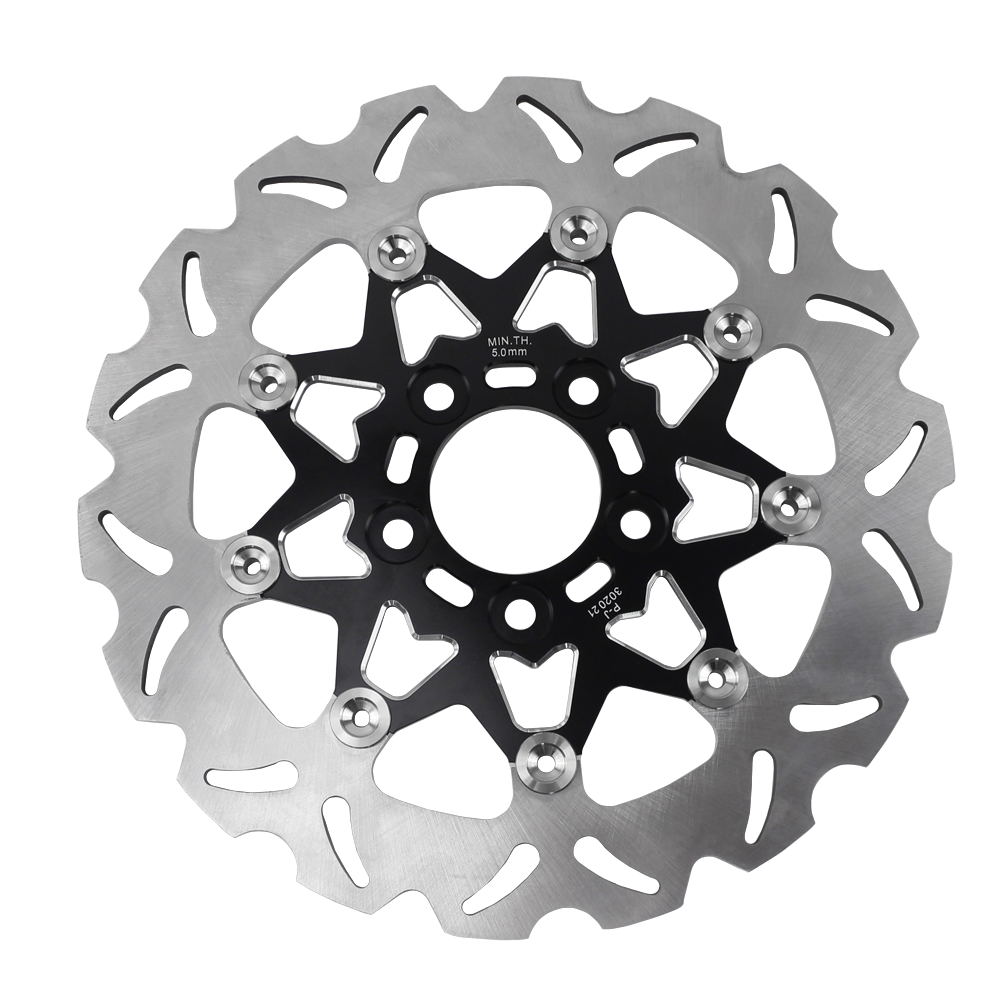 11.5" Black Rear Brake Rotor