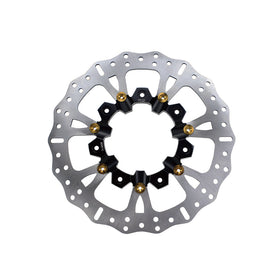 Black&Gold 14.0" Front Brake Rotor for Agitator Wheel