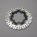 11.8" Black& Gold Front Brake Rotor for Agitator Wheel-5
