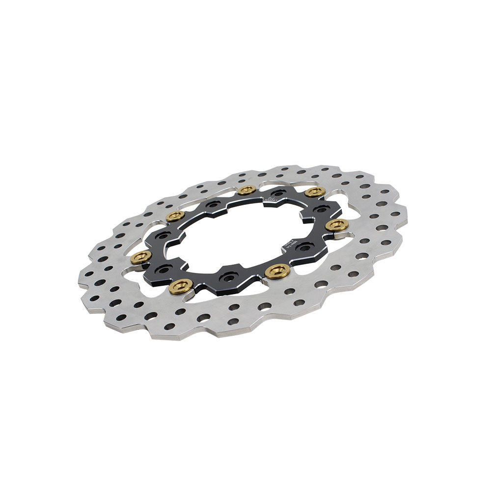 11.8" Black& Gold Brake Rotor for Slicer Wheel